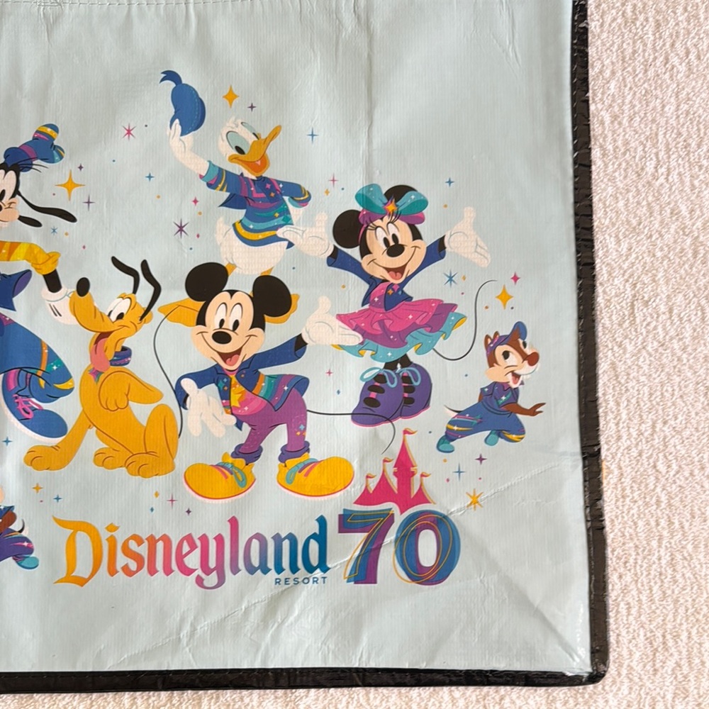 Disney Disneyland Resort 70th Anniversary Character Tote Bag - Picture 5 of 12